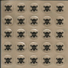 25 Skull Award Decals 1/2"